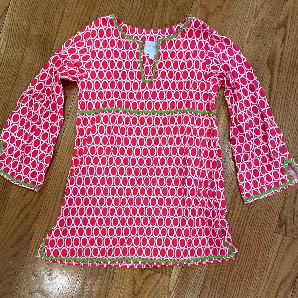 Girls Little English Tunic or Cover up sz 8